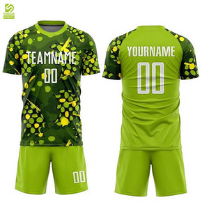 Uniforme de Fútbol Sublimado de Primera Calidad, MOQ Bajo, Colores Personalizados, Transpirable, de Secado Rápido, Ligero, 100% Poliéster DESIRE - Product Image 1