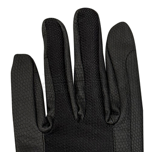 OEM Equestrian <b>Gloves</b> Black Leather Full Finger Anti Slip Horse Riding Sports Safety Custom Design Professional Riding <b>Gloves</b> - Product Image 4