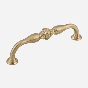 Awesome Brass Drawer Pull Handle Rectangle Minimalist Design Durable Furniture <b>Hardware</b> for Storage Closet Bedroom Bathroom - Product Image 4