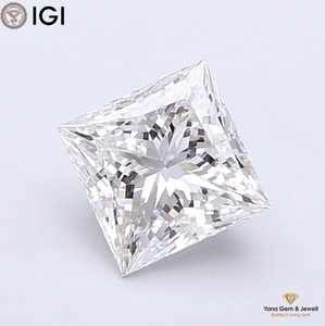 ใบรับรอง IGI เพชร CVD ที่เพาะเลี้ยงในห้องปฏิบัติการ ทรงเจ้าหญิงสวยงาม น้ำหนัก 3.00 กะรัต สี E ความสะอาด VVS1 แหวนดีไซน์ทันสมัย ของขวัญสำหรับผู้หญิง - Product Image 1