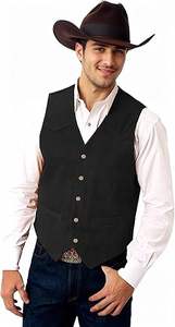 Chaleco de Motocicleta de Cuero Genuino Transpirable de Diseño Personalizado de Calidad para Hombre, Ropa Exterior sin Mangas para Motociclistas - Product Image 2