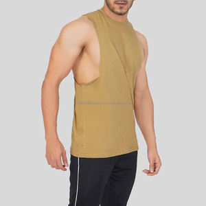 Dernier design, service OEM, débardeur en maille surdimensionné pour homme, tissu respirant décontracté, fabricant de haute qualité, prix bas - Product Image 3