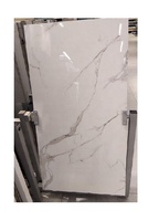 Pierre italienne haute brillance design classique 60x120 carreaux gris porcelaine polie design noir pour salle de bain mur intérieur maison hall