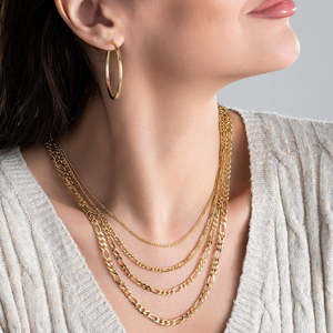 Hip-Hop Cuban Link Jewelry <b>Real</b> Stainless Steel Chains for Women Men - Product Image 3