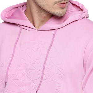 Nouveau Sweat-shirt Col Rond 100% Coton Épais avec Logo 3D en Relief pour Hommes 2026 – Hoodie Unisexe Personnalisé avec Embossage - Product Image 3