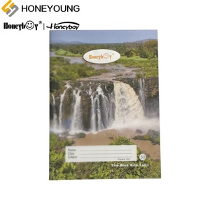 Quaderno a forma di cascata con griglia panoramica quadra con stampa di <span class=keywords><strong>Nilo</strong></span> blu - Product Image 1