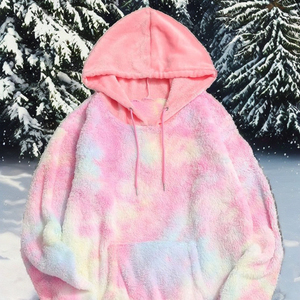Sweat-shirt personnalisé 500 g/m² épais, style streetwear hiver, coupe oversize décontractée, longueur standard, avec broderie appliquée, 100 % molleton - Product Image 3