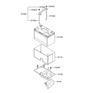 คาร์นิวัล แบตเตอรี่ใหม่ รุ่น 371604D100 - Product Image 2