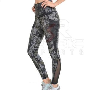 Wholesale Price Sublimation Leggings For Women Stretch Fabric Everyday Active Lifestyle Workout Yoga Clothing - Product Image 5