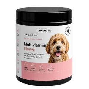 Compléments multivitaminés tout-en-un pour chiens et chats, complément alimentaire quotidien complet pour une croissance saine, une peau et un pelage sains, l'immunité et le bien-être général - Product Image 1