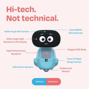 หุ่นยนต์เพื่อการศึกษา Miko 3 AI-Powered STEM สำหรับเด็ก พร้อมแอปพลิเคชันการเขียนโค้ดและการเรียนรู้แบบโต้ตอบ - Product Image 2