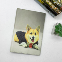 Agenda planificateur en cuir PU avec couverture personnalisée, format A5, carnet de notes, reliure à feuilles mobiles