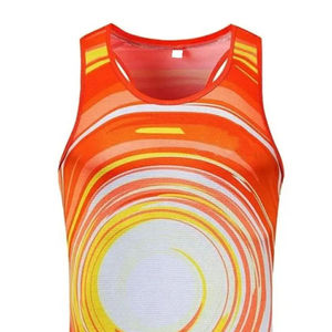 Débardeurs pour hommes grandes tailles les plus vendus, 100 % coton, respirants, séchage rapide, tricotés, vêtements de sport pour la gym, personnalisables par sublimation - Product Image 4