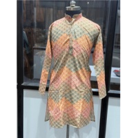 Kurta de luxe à imprimé numérique, broderie et sequins, la plus vendue, pour occasions festives, décontractées et de soirée, disponible à un bon prix