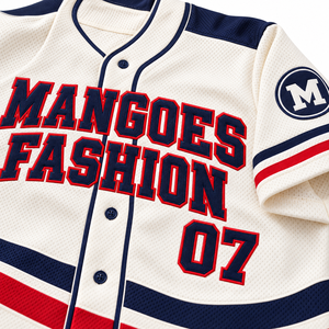 Maillot de baseball personnalisé unisexe, chemise boutonnée à manches courtes, nom imprimé, numéro, logo, uniforme d'équipe, grande taille, anti-humidité - Product Image 4