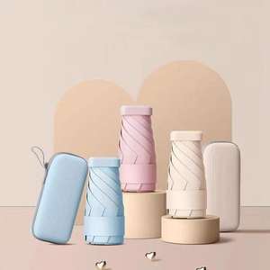 Paraguas Cuadrado de Nylon de 5 Pliegues 9107, Tamaño de Palma de la Mano, Protección para Todo Clima, Diseño Moderno - Product Image 3