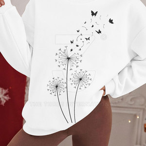 Vêtements décontractés élégants, texture douce, chauds et confortables, sweat-shirt élégant pour femmes, pour le bureau et les activités de loisirs - Product Image 5
