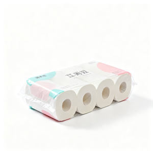 Papier toilette pour la maison, rouleau de papier hygiénique, écologique, doux, absorbant, vente en gros, recyclé, 100% pâte vierge - Product Image 1