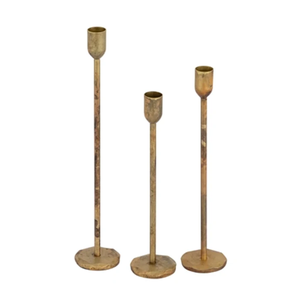 Candelero de Latón Hecho a Mano, Duradero y Natural, para Decoración del Hogar, Bodas, Pascua, Navidad y Fiestas - Product Image 1