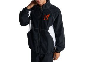 Chaqueta de Seguridad Nocturna de Alta Visibilidad, Cortavientos, de Secado Rápido, Ligera, Personalizada para Hombre, con Logotipo Reflectante - Product Image 2