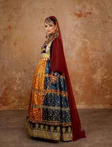 Vestido afgano Kuchi bordado a mano, muy vendido, para mujeres, para bodas y fiestas, estilo afgano, último diseño disponible para la venta. - Product Image 6