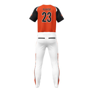 Nouveaux vêtements de sport en tissu 100% polyester, uniforme de baseball au meilleur prix, fabricant de haute qualité d'uniformes de baseball - Product Image 2