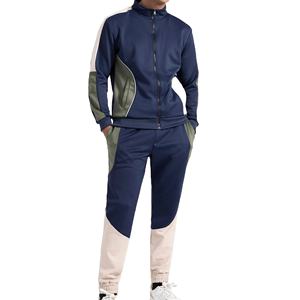 2023 conjunto de chándal cortavientos con logotipo personalizado transpirable de secado rápido ligero chaqueta de entrenamiento de gimnasio de talla grande invierno OEM - Product Image 6