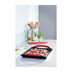 Piastra griglia a coste Eco-Stone con superficie antiaderente per uso interno ed esterno - Product Image 3
