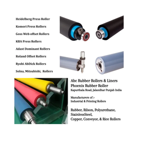 ลูกกลิ้งยางออฟเซ็ต Phoenix Abc สำหรับเครื่องพิมพ์ ลูกกลิ้งถ่ายโอนหมึกเรียบเนียนสำหรับเครื่องพิมพ์ออฟเซ็ตคุณภาพสูง - Product Image 4