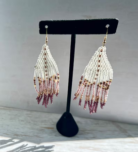 Pendientes Largos con Cuentas Hechos a Mano para Mujer, Pendientes Personalizados, Producto en Oferta para Chicas - Product Image 3