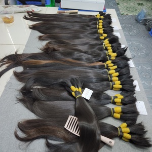 Mechones de Cabello Natural Virgen Sin Procesar de Vietnam, Doble Trama, Remy, Cabello Humano Natural al Por Mayor - Product Image 5