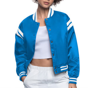 Blouson universitaire OEM pour femme, personnalisable avec logo, respirant, coupe-vent, écologique, léger, pour l'hiver, vente en gros - Product Image 1