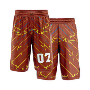 Pantalones Cortos de Baloncesto Personalizables de Alta Calidad con Logotipo del Equipo Delantero/Trasero, Tallas Grandes, Transpirables, de Secado Rápido, Ecológicos y Antibacterianos - Product Image 3