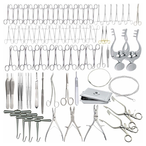 Kit chirurgical de craniotomie Azicon 86 pièces, instruments neurochirurgicaux en acier inoxydable pour tumeurs cérébrales, fractures et traumatismes graves, kit hospitalier - Product Image 5