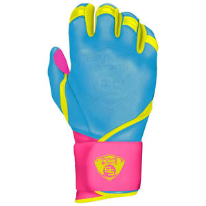 Gants de frappe en cuir à manchette intégrale, couleur contrastée, protection complète des doigts, par Bajwat Sports - Product Image 2