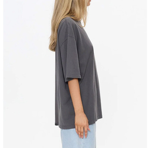 Camisetas de Manga Corta para Mujer, Talla Grande, Algodón y Poliéster, Material Transpirable, Nueva Llegada - Product Image 4