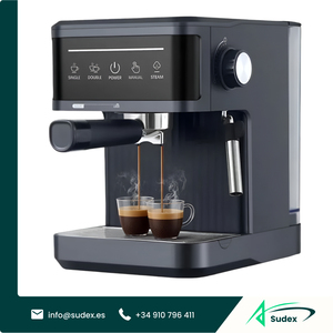 Cafetera Espresso Automática Comercial Sudex MK868, Cafetera Eléctrica Profesional para Negocios, Cafeterías y Restaurantes - Product Image 1