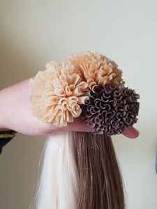 ผมเคราตินสำหรับต่อผมมนุษย์ทำจากเคราตินผสมหนังกำพร้าเรียงตามธรรมชาติคุณภาพสูง Moq 100กรัมประเทศบราซิลจัดส่งทั่วโลก - Product Image 3