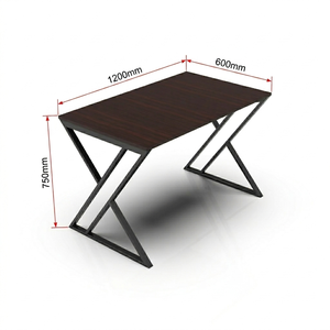 Modern Durable Z-Shaped Metal Frame <b>Desk</b> Metal Top Customizable Standing <b>Desk</b> for Commercial Use Metal Drake Brand 1 Year - Product Image 2