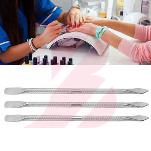 Pousse-cuticules et grattoir à ongles double face en acier inoxydable, entièrement personnalisable, nouvelle tendance, durable et léger - Product Image 6