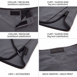 Custom Charcoal Gray MMA Fight <b>Shorts</b>-Lightweight No-Gi <b>Grappling</b> <b>Shorts</b> with Hook Loop Waistband for Men - Product Image 4