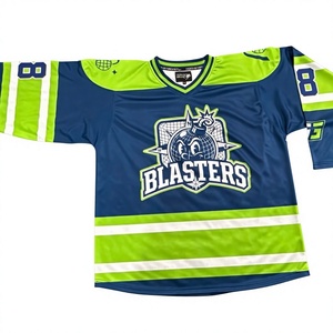 Jersey de Hockey Sublimado Personalizado de Primera Calidad Sibrin |   100% Poliéster Ecológico Transpirable Antibacteriano de Secado Rápido para Hockey - Product Image 5