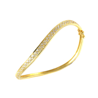 Nouveau Bracelet Tendance 2026 en Argent Sterling Plaqué Or avec Breloques Perles pour Femme – Cadeau Idéal pour Fiançailles, Mariage, Anniversaire