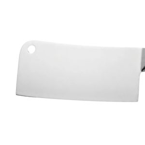 Cuchillos de Cocina Profesionales de Acero Inoxidable con Hoja Rectangular Ancha y Afilada y Mango Negro con Triple Remache para Cortar Carne - Product Image 2