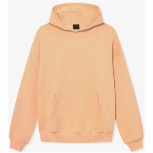 Sweat à capuche unisexe vintage en molleton bouclette 100 % coton 380g, coupe ample et épaules tombantes, coupe carrée, coupe-vent, écologique, pour l'extérieur - Product Image 1
