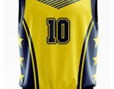 Nuevo Conjunto de Uniforme de Baloncesto - Camiseta y Pantalones Cortos con Impresión Digital Personalizada, 100% Poliéster, Ropa Deportiva de Secado Rápido de Pakistán - Product Image 4