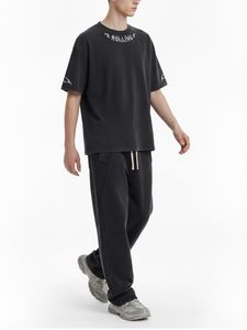 Camiseta de hombre de manga corta, corte holgado y oversize, con hombros caídos, de algodón, informal, para uso diario y estilo urbano, con estampado gráfico. - Product Image 6
