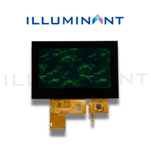จอแสดงผล BOE Wide Temperature ขนาด 4.3 นิ้ว CTP 800x480 IPS TFT-LCD COG FPC แบบกำหนดเอง พร้อมไฟแบ็คไลท์ LED สีขาว 10 ดวง ความสว่าง 500cd/m2 - Product Image 3