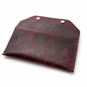 Portefeuille à enveloppes en cuir véritable en gros, fabricant en vrac, organisateur de défi d'épargne de luxe personnalisé LCE-0018 - Product Image 2