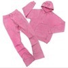 Girls <b>Star</b> Print Hoodie Tracksuit Set Cotton Casual Autumn Full Sleeve Zipper Hooded Sweatshirt and Pants Kids <b>Outfit</b> - Product Image 4